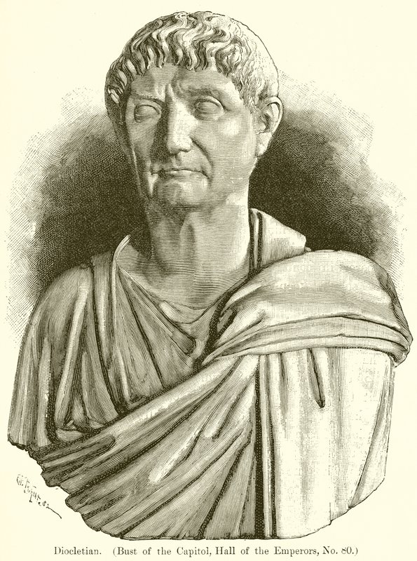 Diocletianus. (Kapitolin rintakuva, Keisareiden sali, nro 80) tekijältä English School