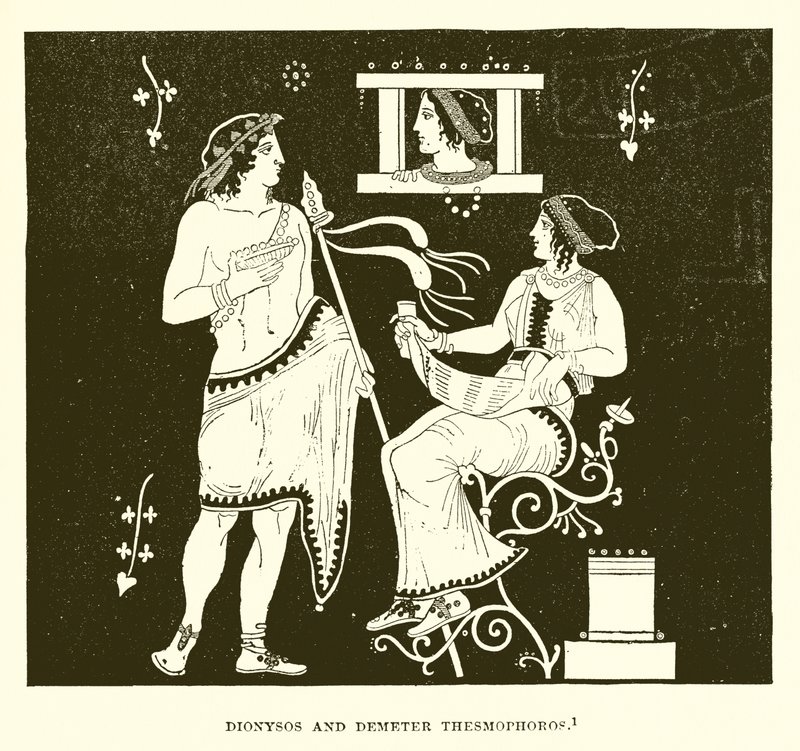 Dionysos ja Demeter Thesmophoros tekijältä English School
