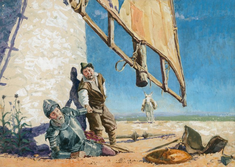 Don Quijoten hullu maailma tekijältä English School
