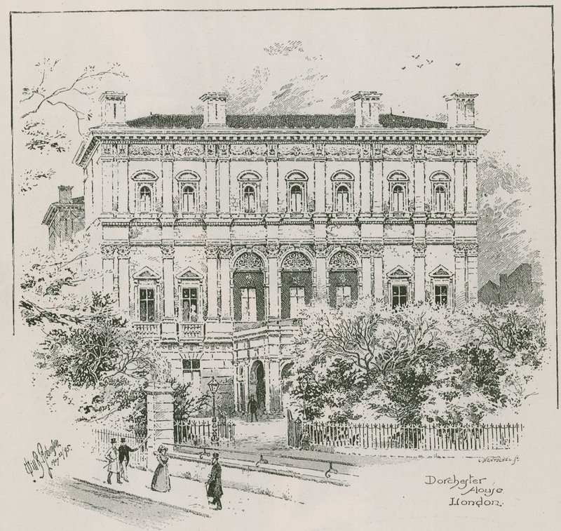 Dorchester House, Park Lane, Lontoo, Shahzada Nasrullah Khanin asuinpaikka tekijältä English School