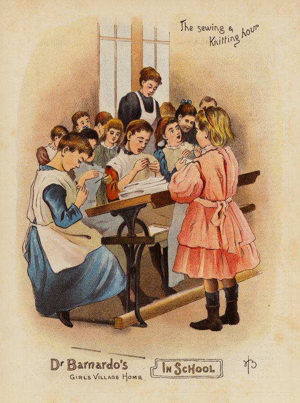 Tohtori Barnardon tyttöjen kyläkoti (värilitoisto) tekijältä English School
