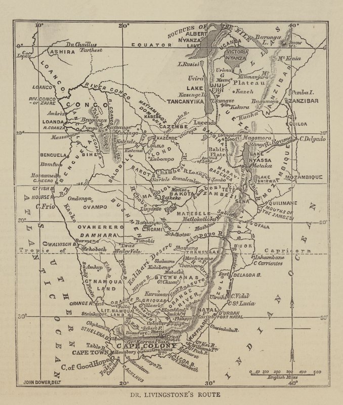 La ruta del Dr Livingstone (gravat) finlandès tekijältä English School
