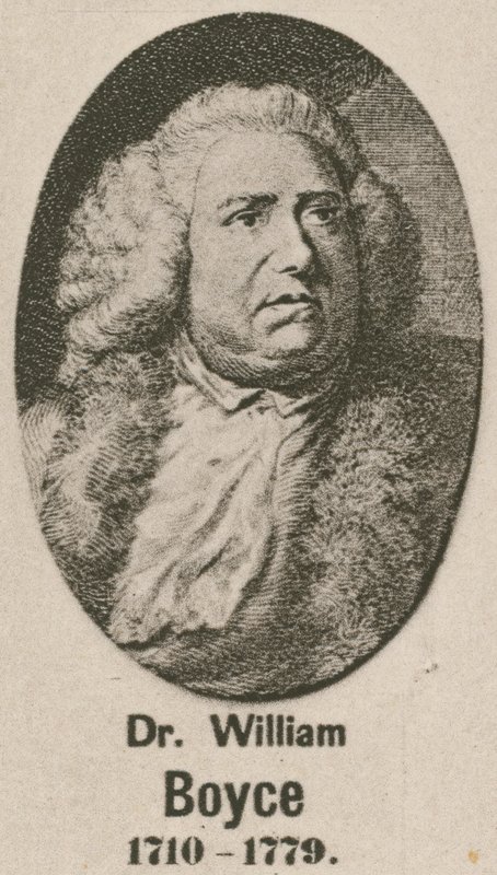 Tohtori William Boyce (syväpaino) tekijältä English School