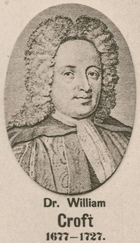 Tohtori William Croft (syväpaino) tekijältä English School
