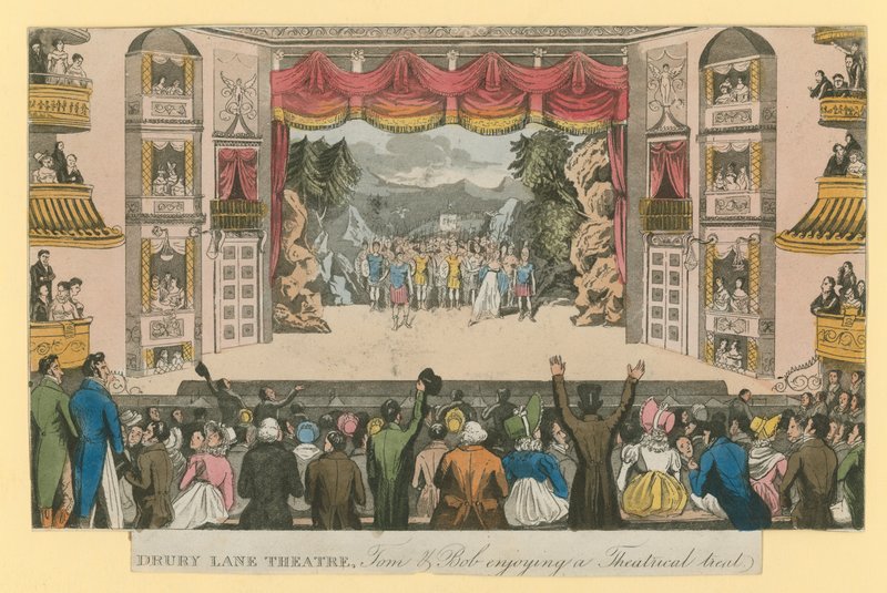 Drury Lane Theatre: Tom ja Bob nauttivat teatteriherkusta tekijältä English School
