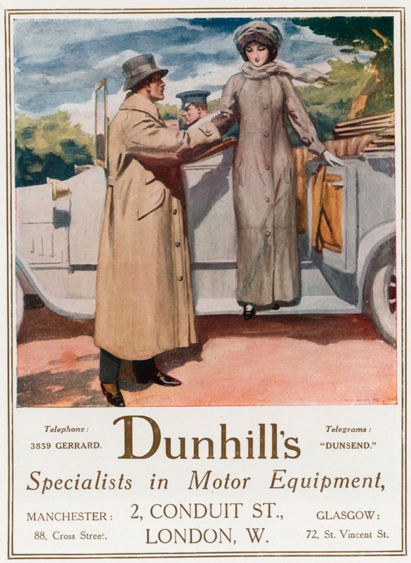 Dunhills, moottorilaitteiden asiantuntija, 2 Conduit Street tekijältä English School