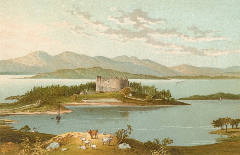 Dunstaffnagen linna ja Loch Etive tekijältä English School
