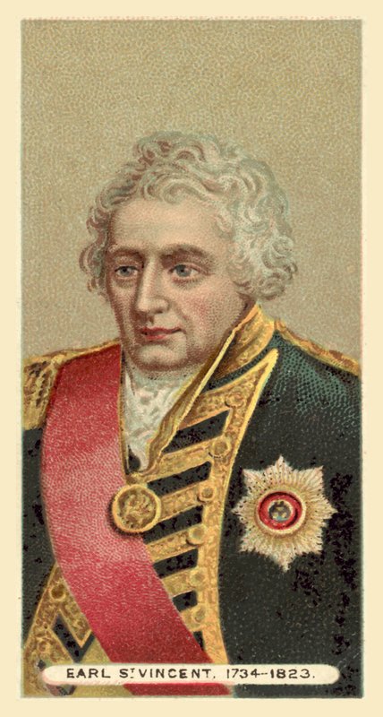 Earl St Vincent, 1734-1823 tekijältä English School