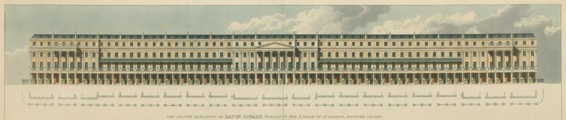 Eaton Square, Pimlico, St Georgen seurakunnassa, Hanover Square, Lontoo tekijältä English School