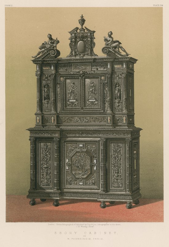 Ebony Cabinet, M Fourdinois, Pariisi tekijältä English School