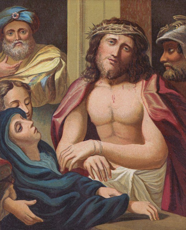 Ecce Homo (värilitografia) tekijältä English School