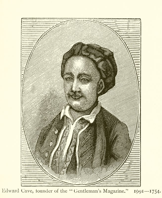 Edward Cave, Gentlemans-lehden perustaja tekijältä English School