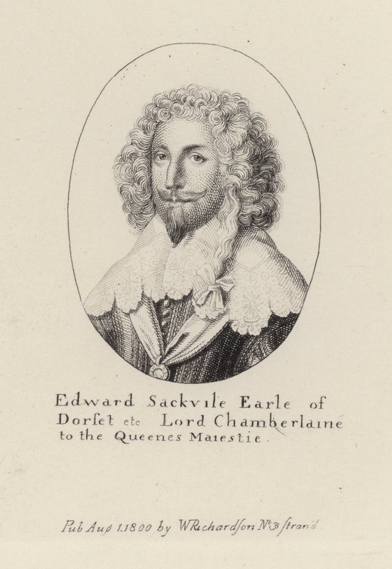 Edward Sackville, Earl of Dorset (kaiverrus) tekijältä English School