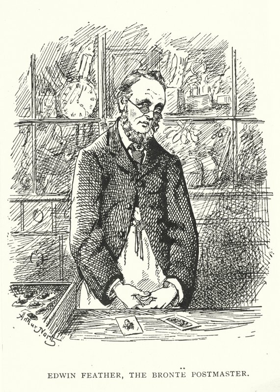 Edwin Feather, Bronten postimestari (kaiverrus) tekijältä English School