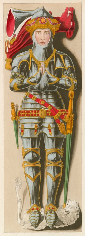Sir Richard Vernonin kuva, 1450 tekijältä English School