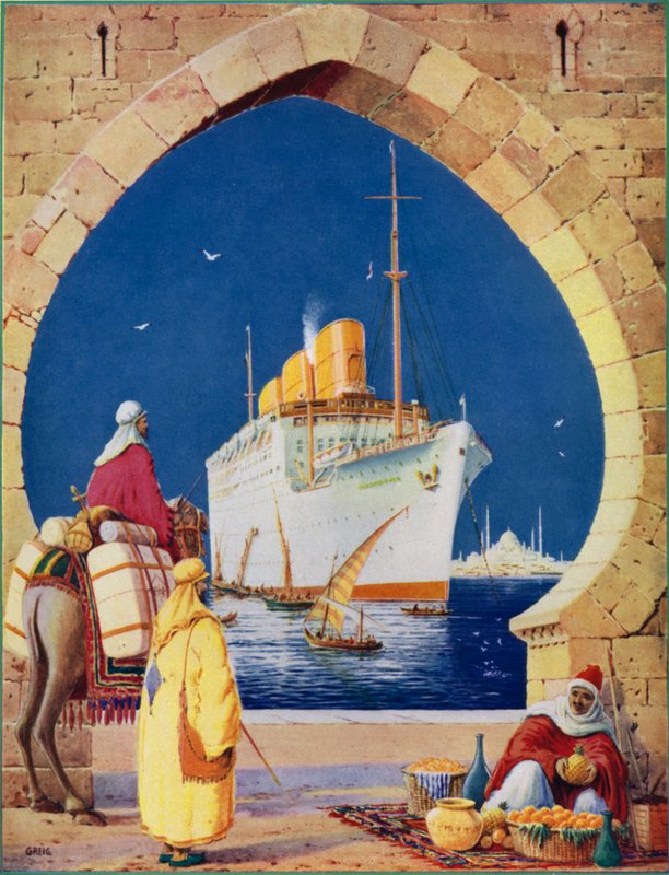 Egypti (väri litho) tekijältä English School