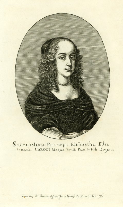Elizabeth Stuart, kuningas Kaarle I:n toinen tytär tekijältä English School