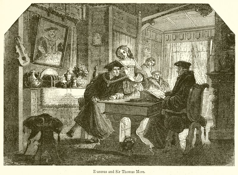 Erasmus ja Sir Thomas More tekijältä English School