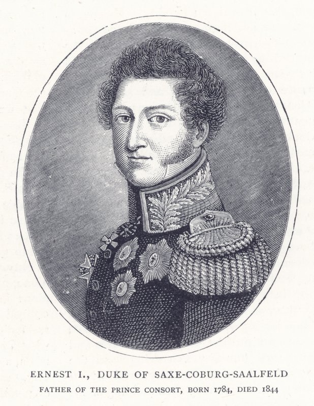 Ernest I, Saxe-Coburg-Saalfeldin herttua tekijältä English School