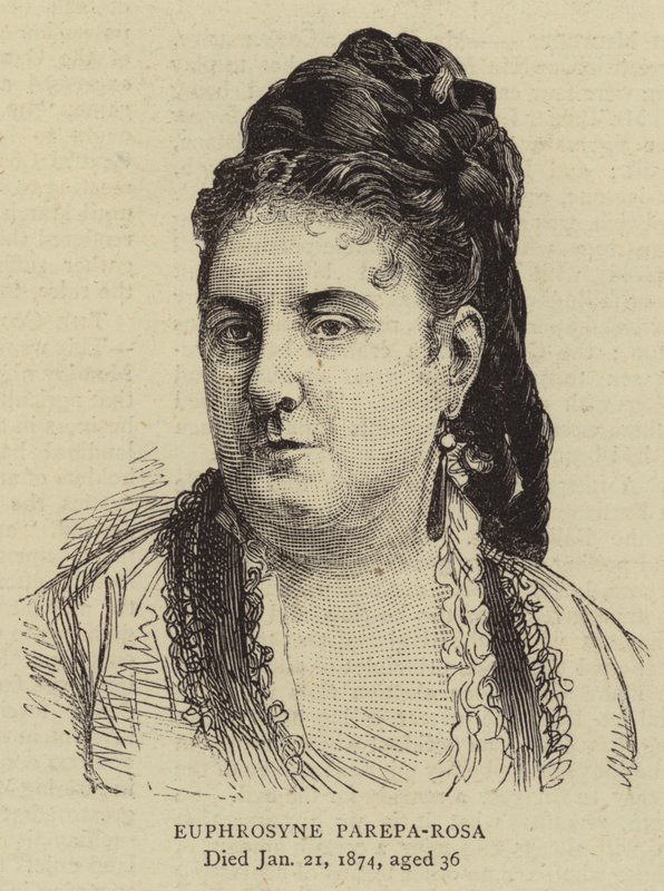 Euphrosyne Parepa-Rosa (kaiverrus) tekijältä English School
