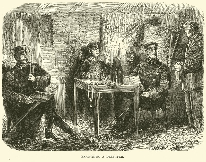 Tutkimassa erästä karkuria, helmikuu 1871 tekijältä English School