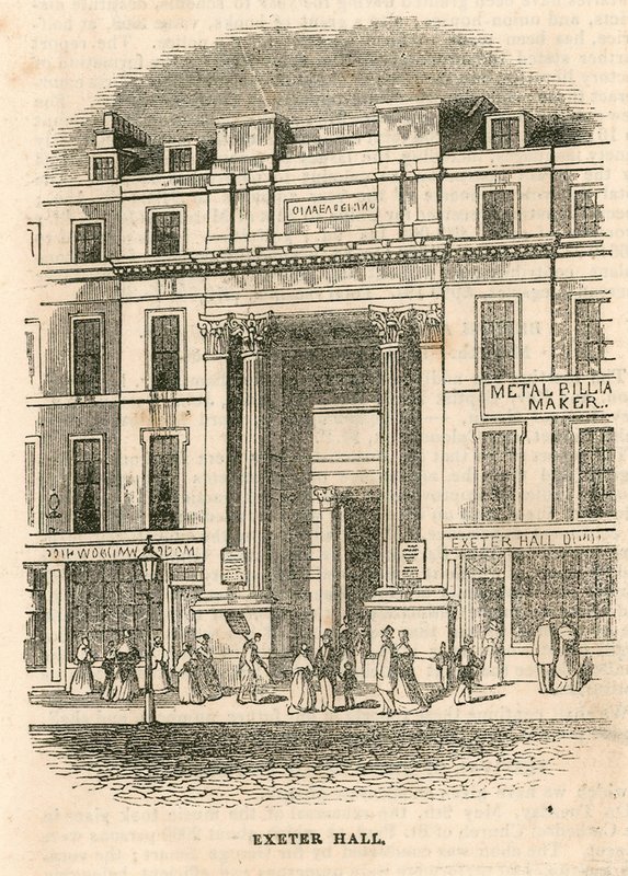 Exeter Hall, Strand, Lontoo tekijältä English School