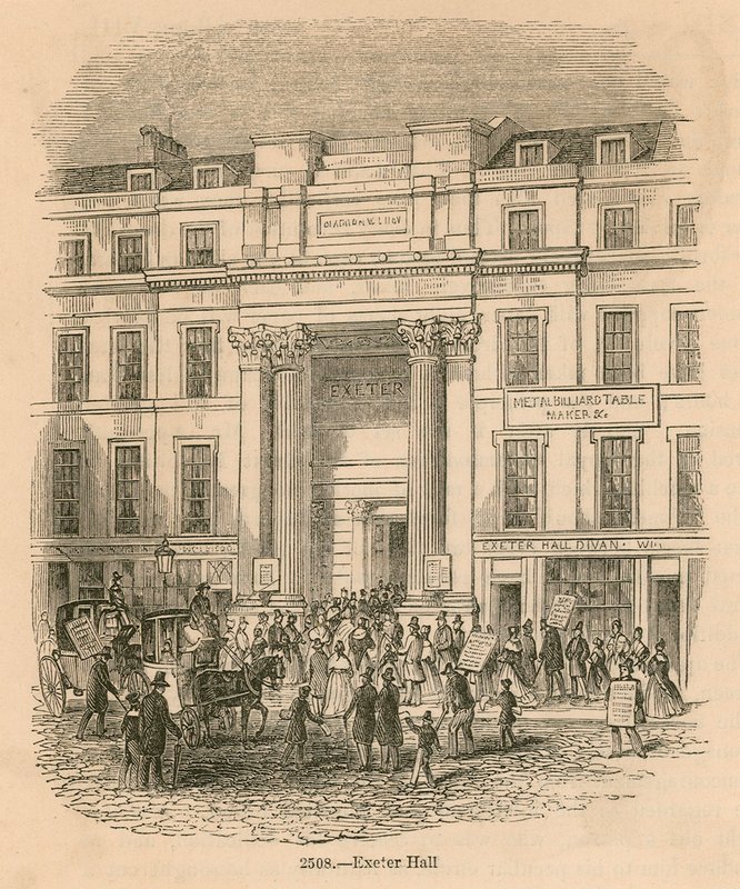 Exeter Hall, Strand, Lontoo tekijältä English School