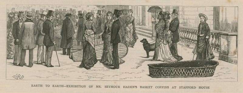 Herra Seymour Hadensin koriarkun näyttely Stafford Housessa tekijältä English School