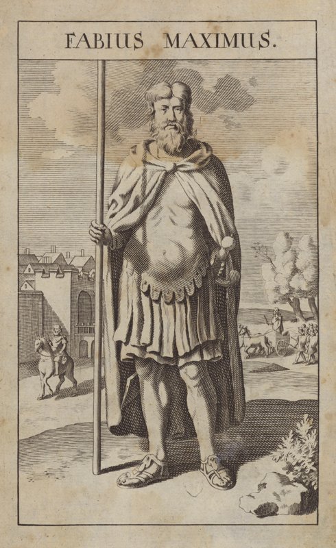 Fabius Maximus, roomalainen poliitikko ja kenraali (kaiverrus) tekijältä English School
