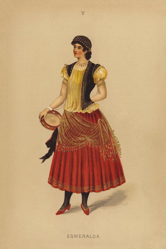 Naamiaisasut: Esmeralda (värilitro). tekijältä English School