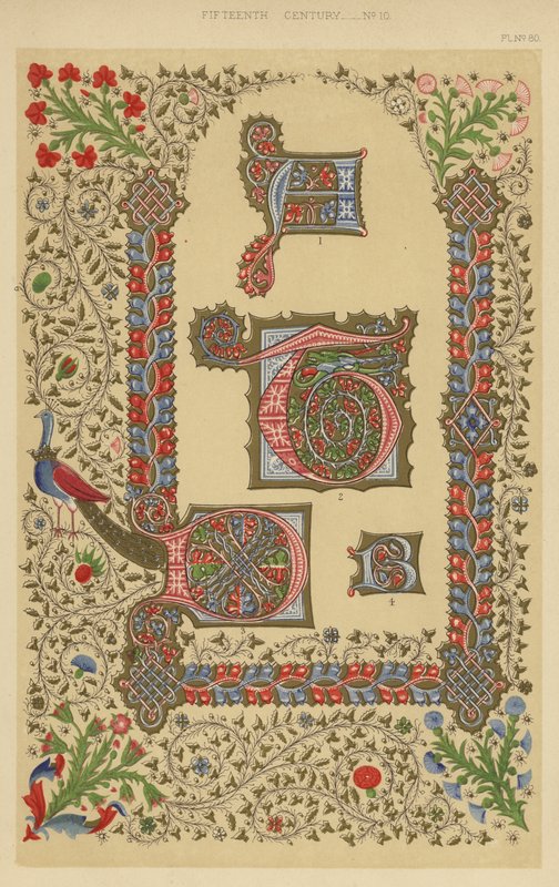 Viidestoista vuosisata (chromolitho) tekijältä English School