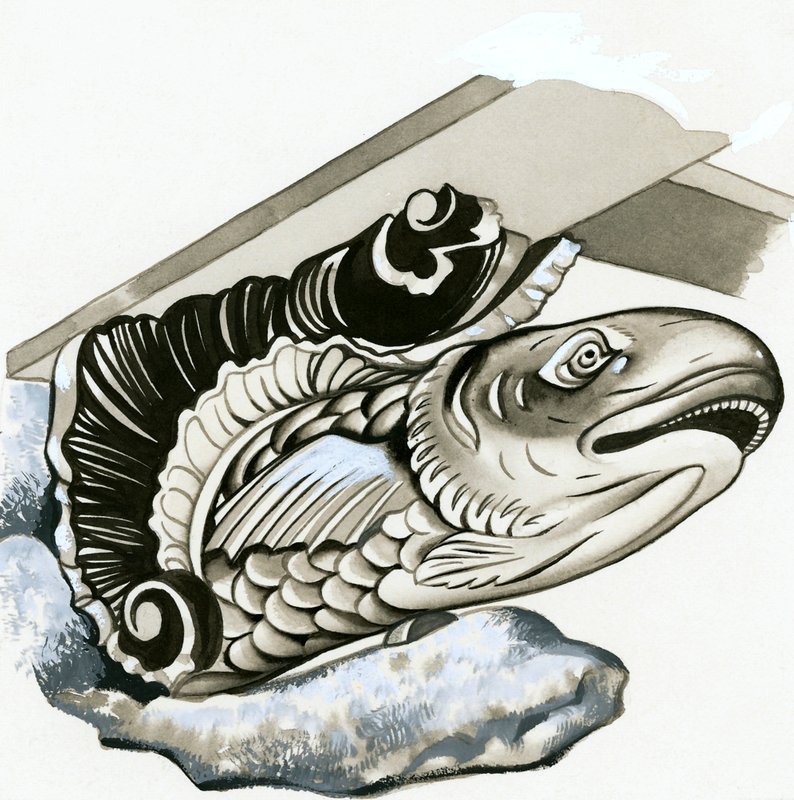Kala gargoyle tekijältä English School