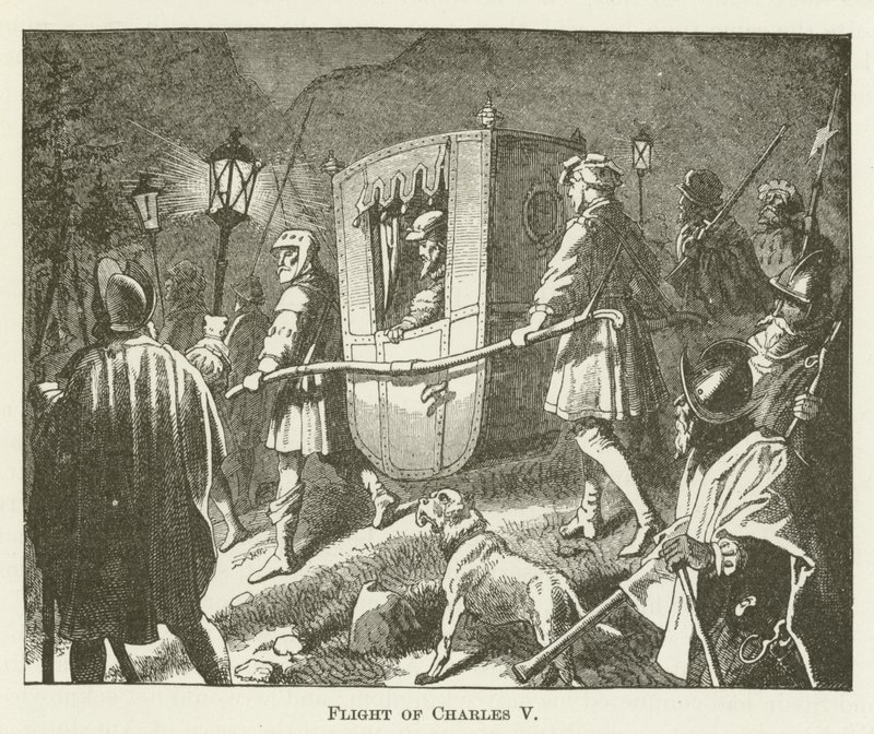 Charles V:n lento tekijältä English School