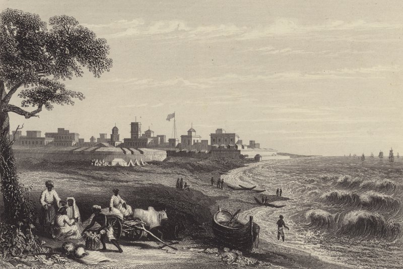 Fort George, Madras (kaiverrus) tekijältä English School