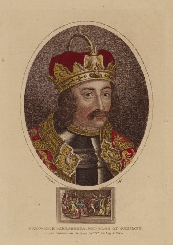 Frederick Barbarossa, Saksan keisari tekijältä English School
