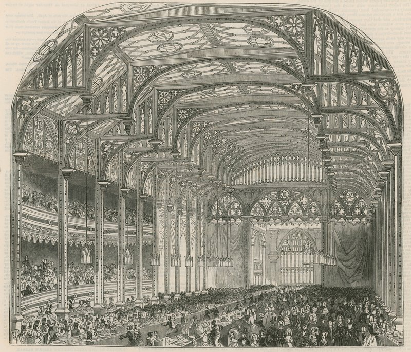 Vapaakauppabasaari, Covent Garden Theatre, Lontoo tekijältä English School
