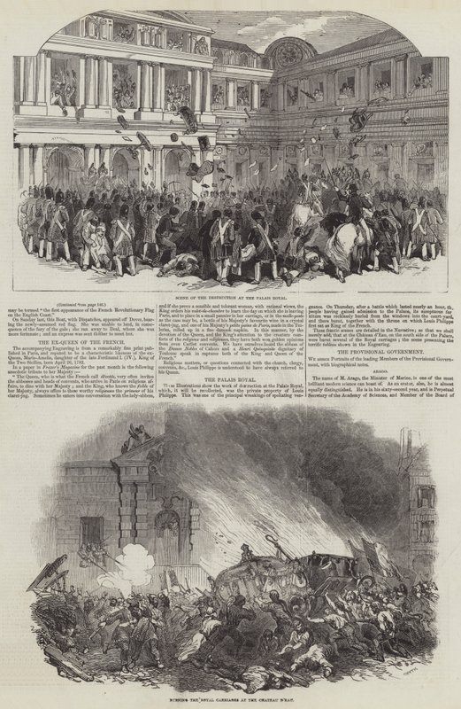 Ranskan vallankumous 1848 (kaiverrus) tekijältä English School