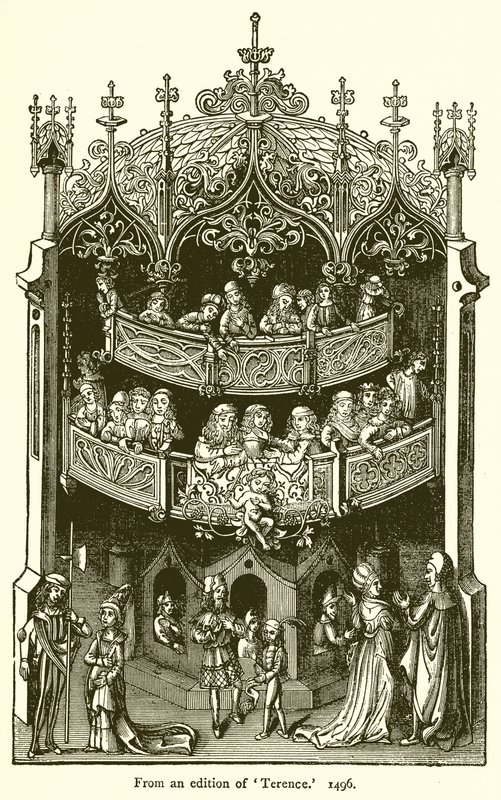 Terence-julkaisusta. 1496 tekijältä English School