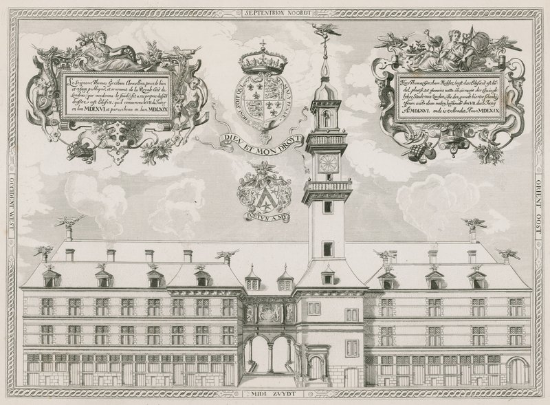 Lontoon Royal Exchangen etukorkeus tekijältä English School
