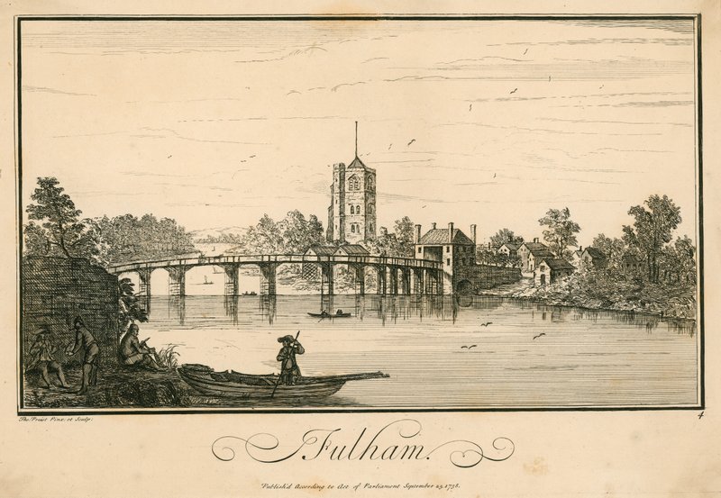 Fulham Bridge, Fulham, Lontoo tekijältä English School