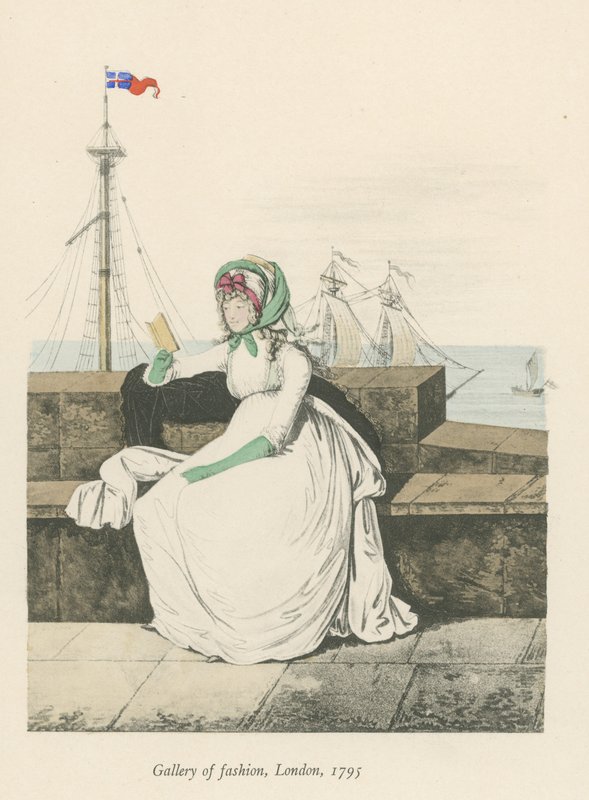 Gallery of Fashion, Lontoo, 1795 tekijältä English School