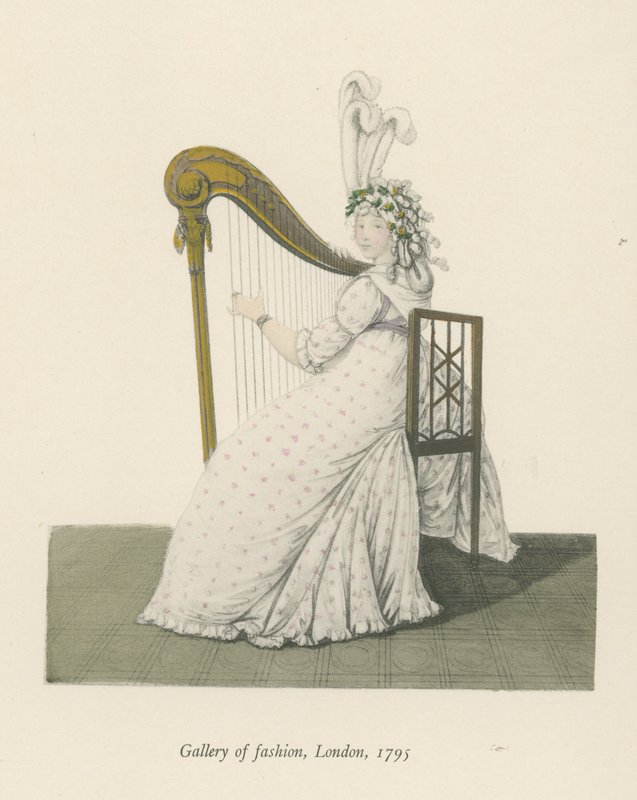Gallery of Fashion, Lontoo, 1795 tekijältä English School