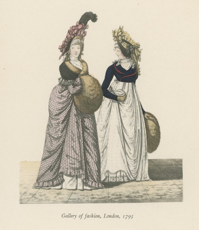 Gallery of Fashion, Lontoo, 1795 tekijältä English School