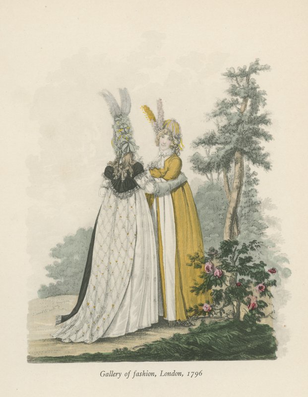 Gallery of Fashion, Lontoo, 1796 tekijältä English School