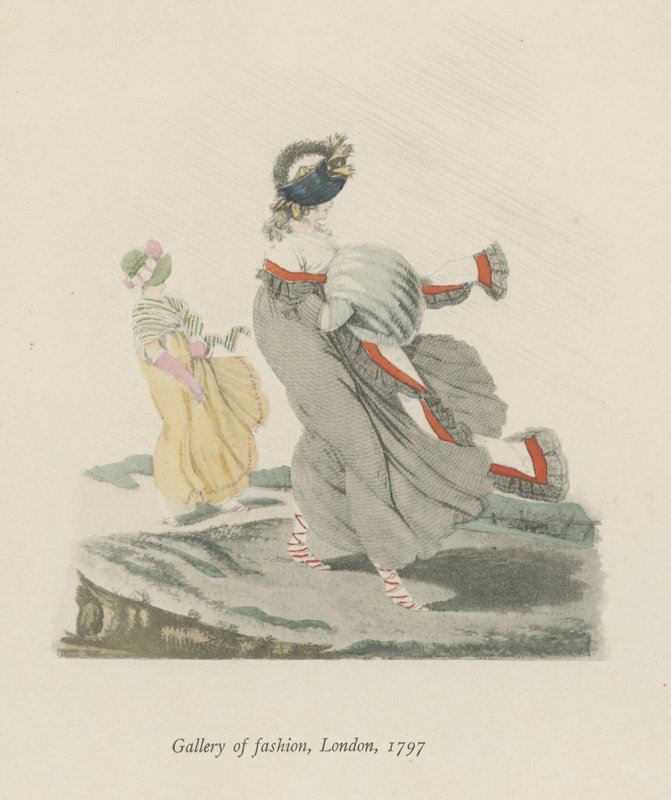 Gallery of Fashion, Lontoo, 1797 tekijältä English School