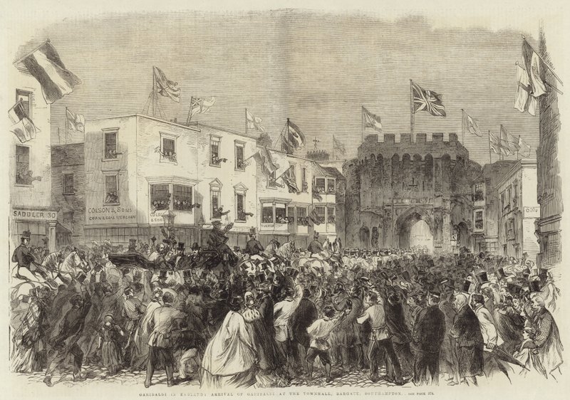 Garibaldi Englannissa tekijältä English School