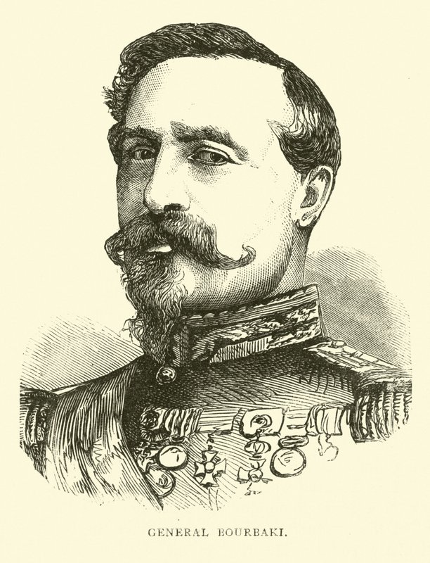 Kenraali Bourbaki, syyskuu 1870 tekijältä English School