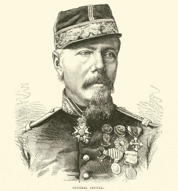 Kenraali Cremer, lokakuu 1870 tekijältä English School