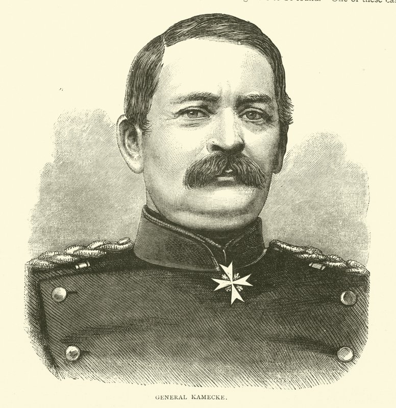 Kenraali Kamecke, lokakuu 1870 tekijältä English School