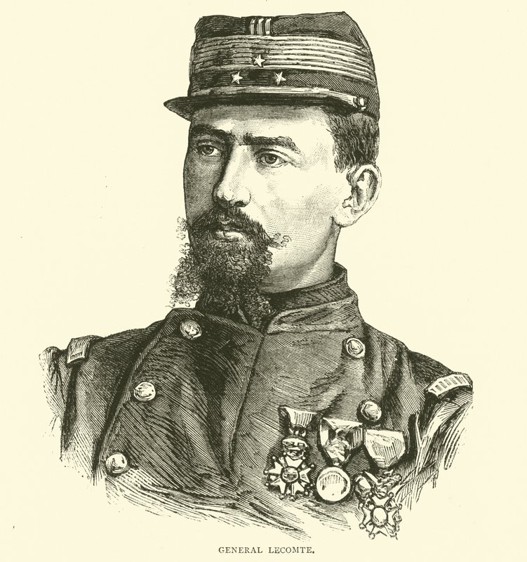 Kenraali Lecomte, huhtikuu 1871 tekijältä English School